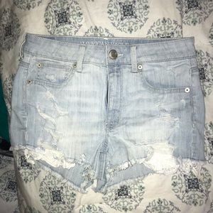 American eagle jean shorts